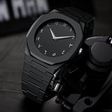 Aura Arabic Watch Stainless Steel With Premium Box